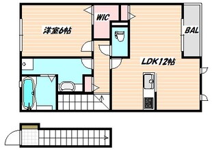 船橋法典駅 徒歩17分 2階の物件間取画像